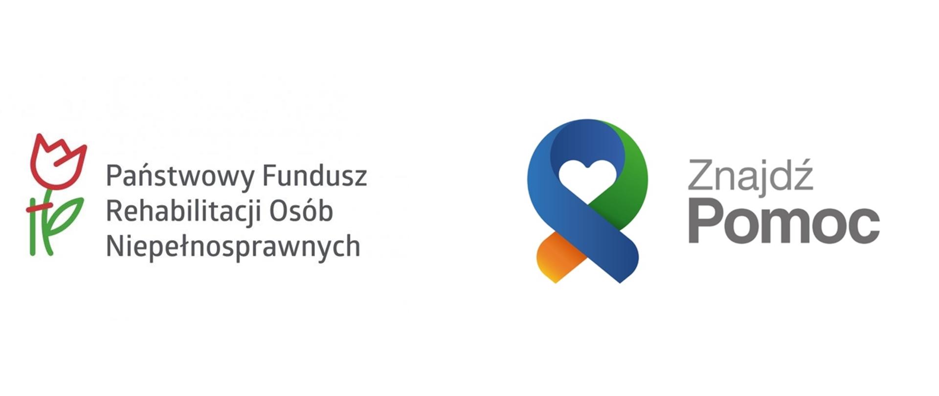 Państwowy Fundusz Rehabilitacji Osób Niepełnosprawnych, Znajdź pomoc - logo