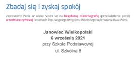 bezpłatna mammografia w mobilnej pracowni mammograficznej LUX MED we wrześniu