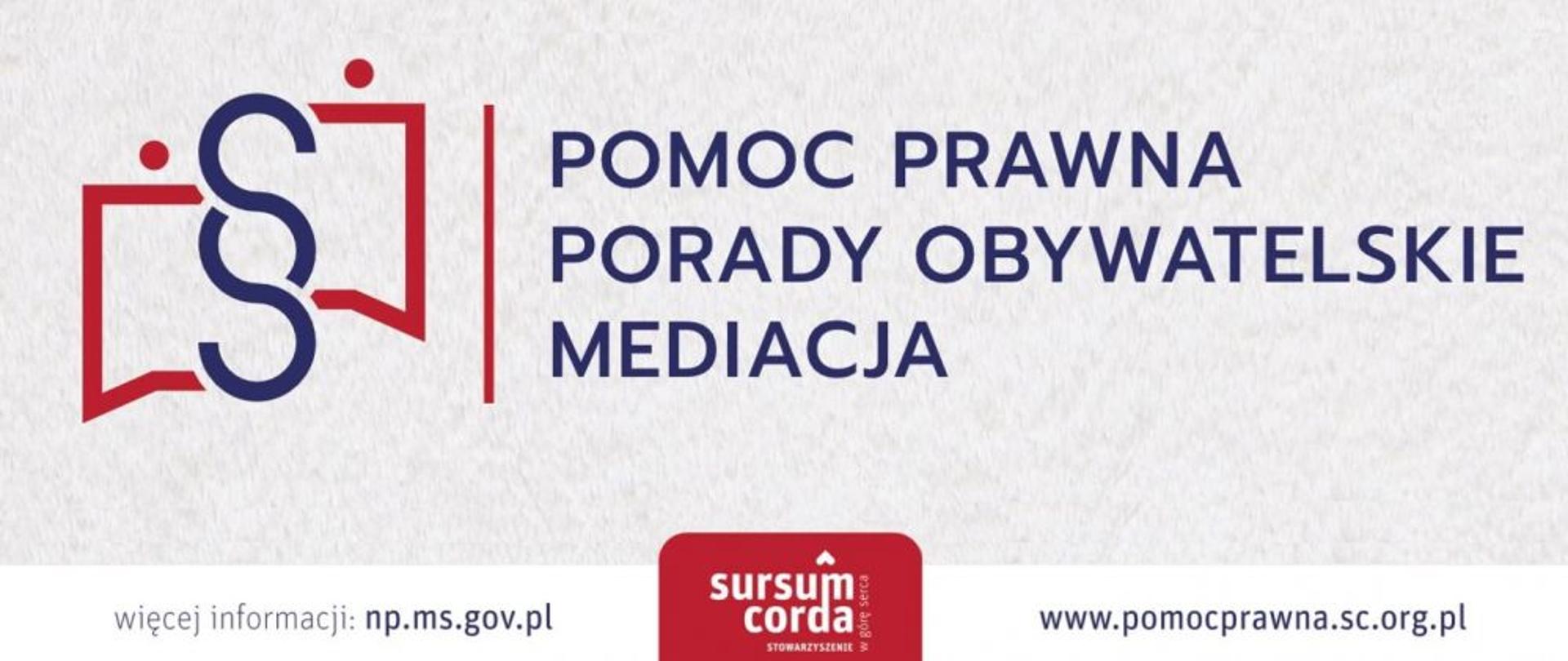 Pomoc prawna, porady obywatelskie, mediacja