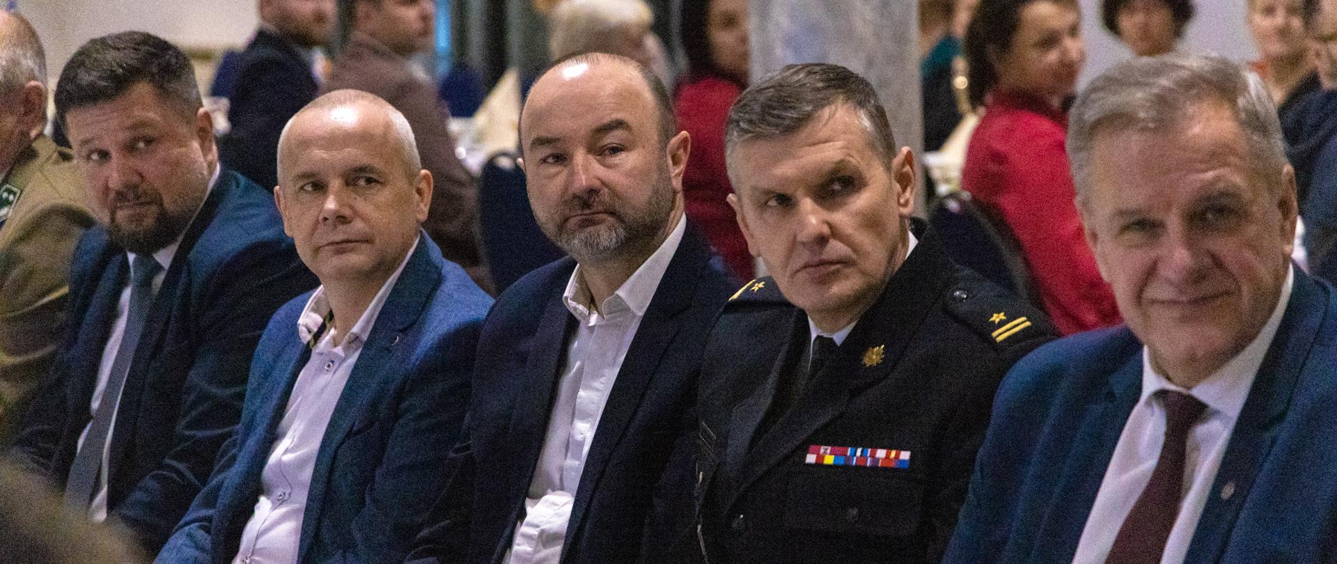 Spotkanie noworoczne w gminie Wyszki z udziałem starosty bielskiego Sławomira Jerzego Snarskiego, fot. Krystian Guzewicz