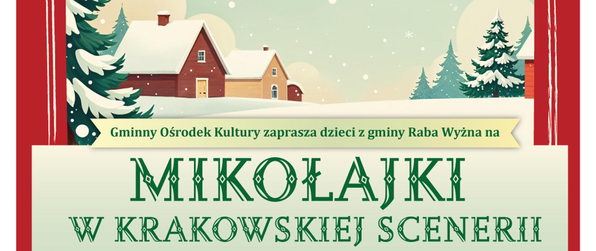 Mikołajki Plakat