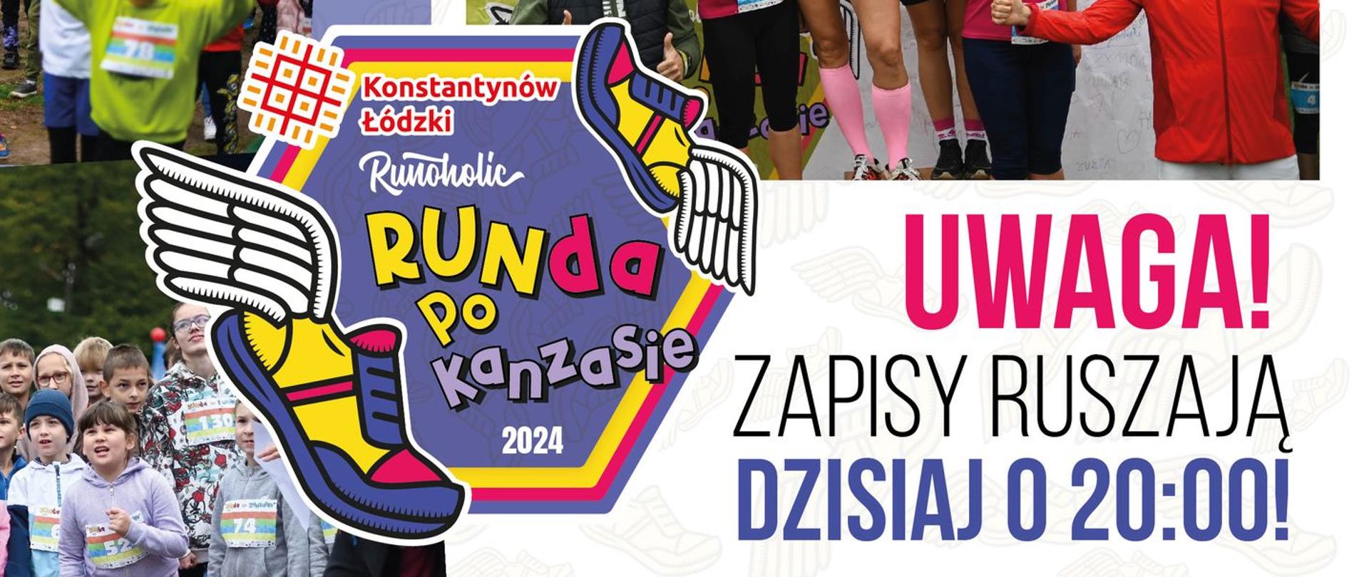 Grafika RUNdy Po Kanzasie, Uwaga! Zapisy ruszają dzisiaj o 20:00