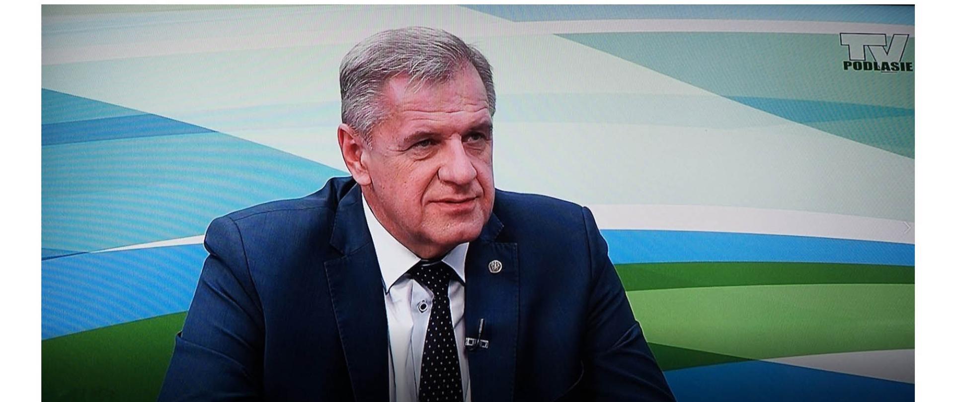 Starosta bielski Sławomir Jerzy Snarski udzielił wywiadu dla TV Podlasie