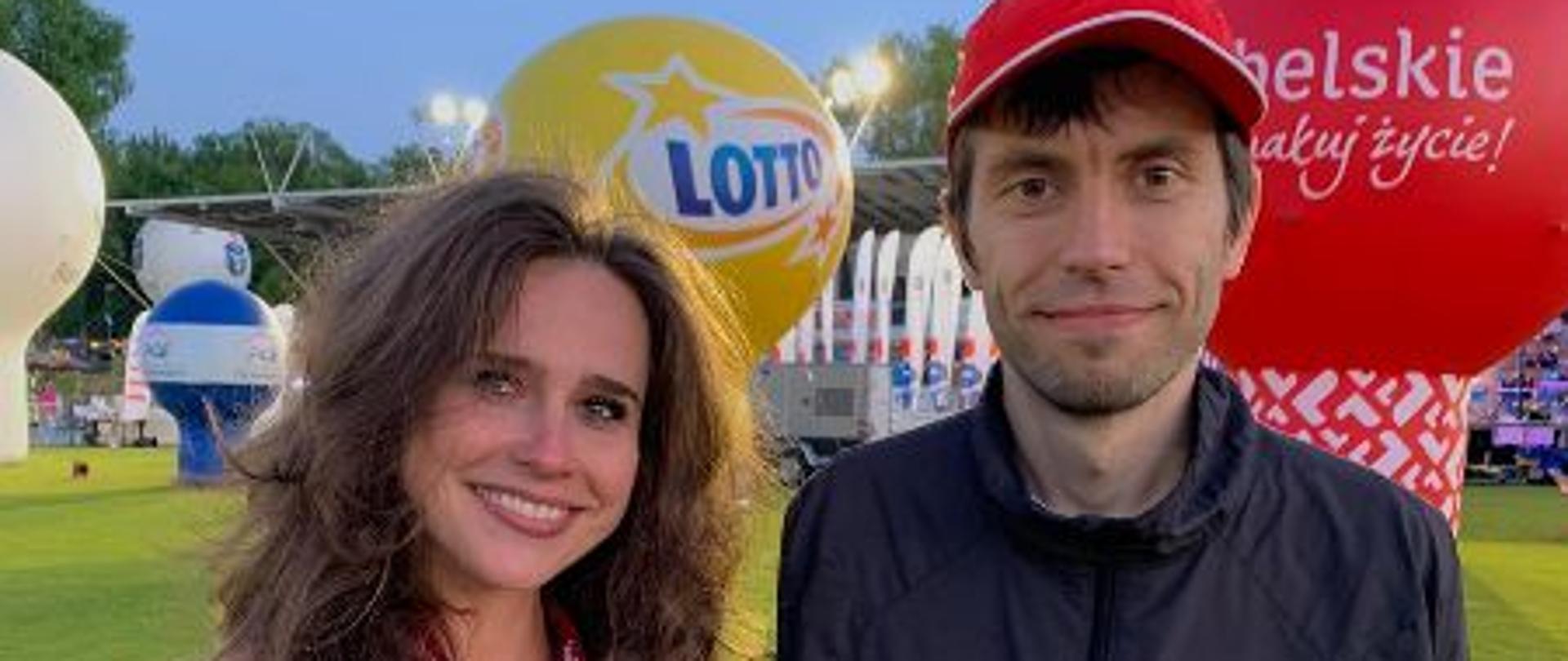 Magdalena Wójcicka (pierwsza z lewej) i Michał Biały