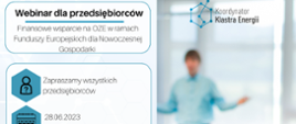Webinar dla przedsiębiorców