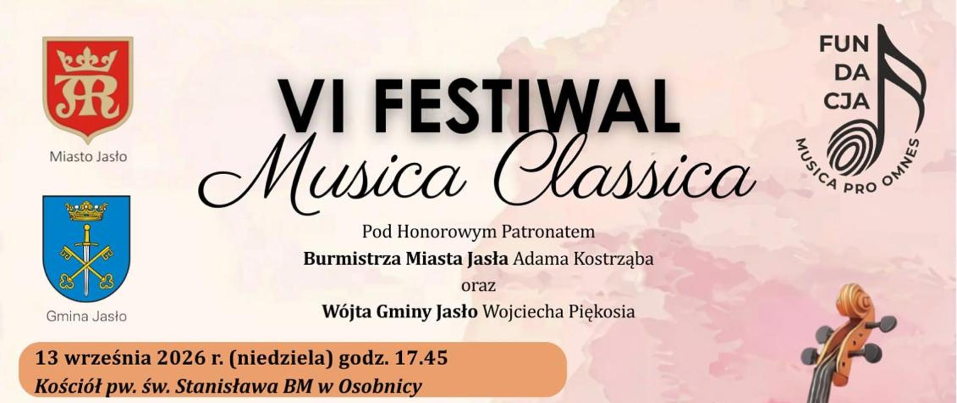 VI festiwal Musica Classica