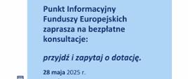 Bezpłatne konsultacje Funduszy Europejskich