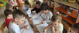 Podczas warsztatów plastycznych 