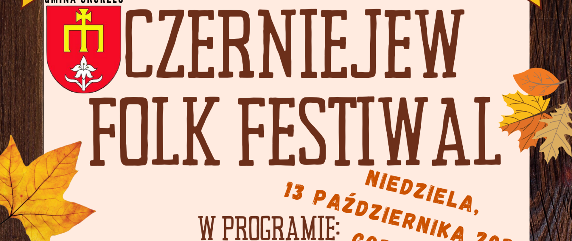 Czerniejew Folk Festiwal plakat 