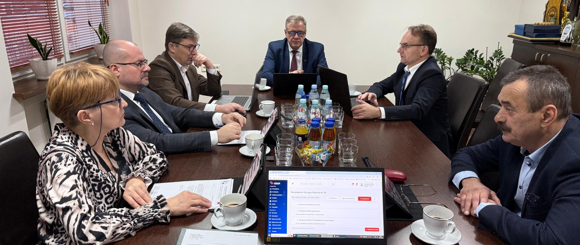 33. posiedzenie Zarządu Powiatu w Bielsku Podlaskim