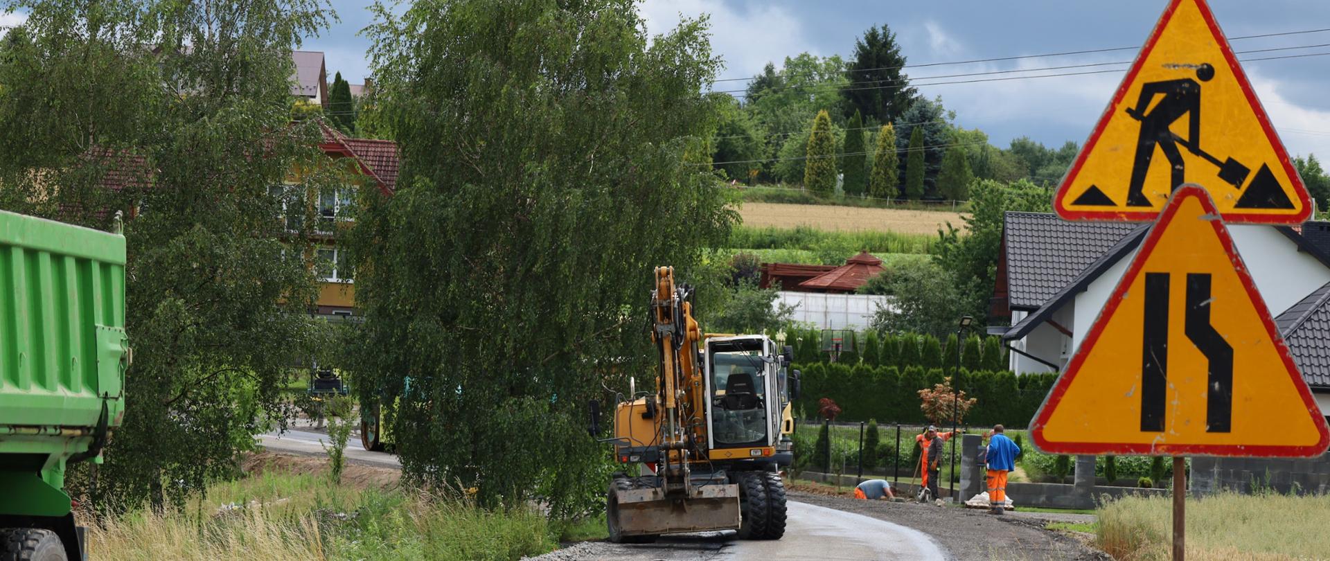 Przebudowa drogi wewnętrznej, tzw. „na Góry”, zlokalizowanej na działce ewidencyjnej nr 1210/4 w Trzcinicy.