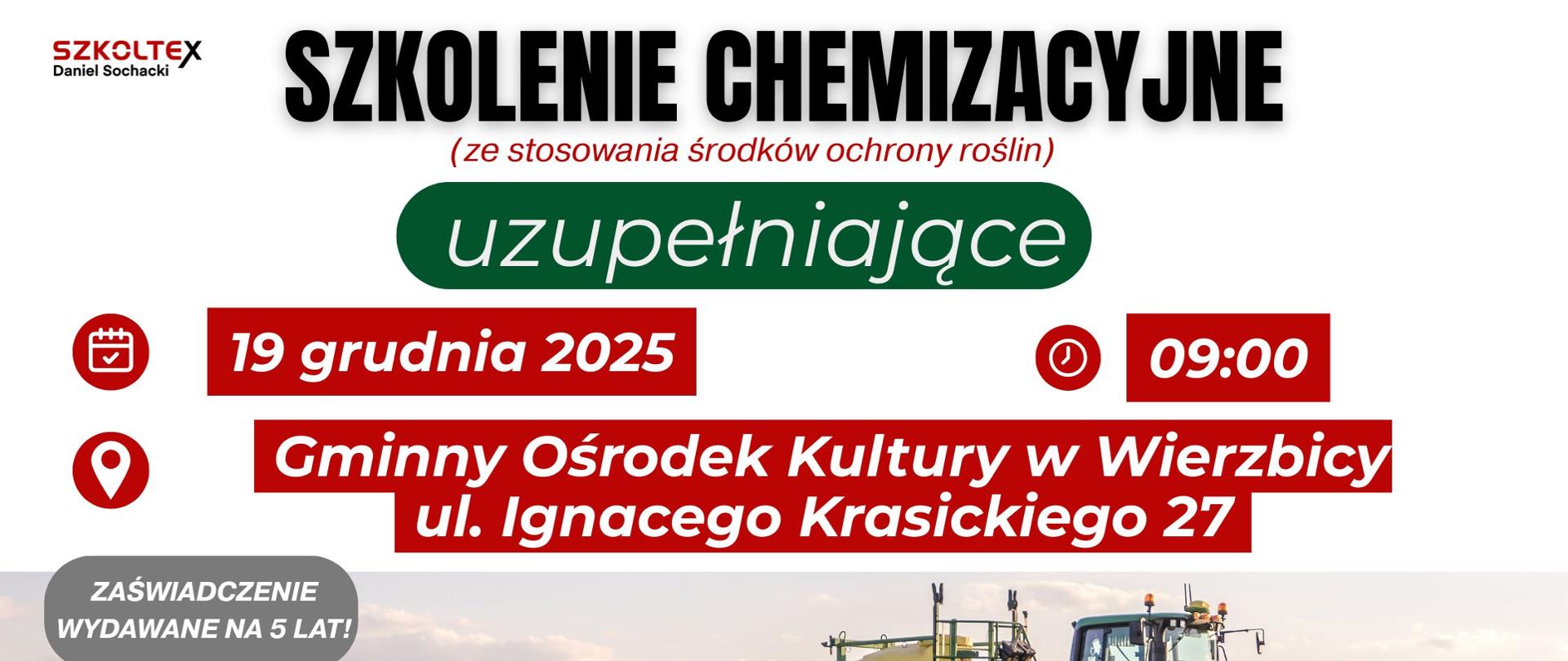 Szkolenie Chemizacyjne