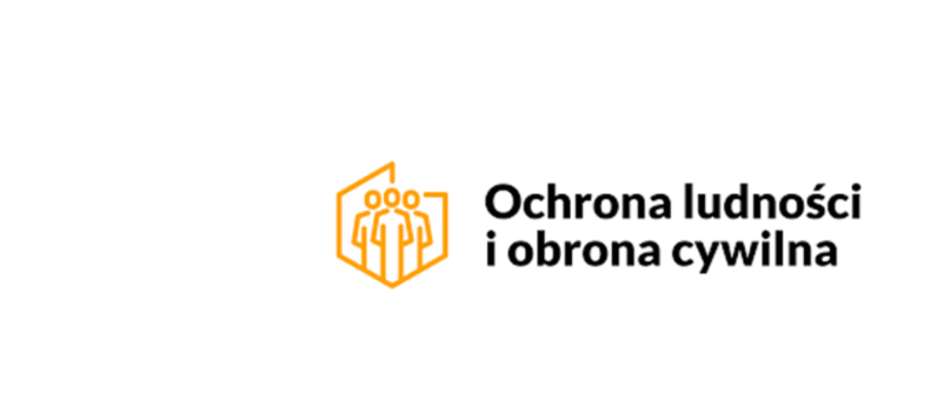 logo z ochroną ludnosci i obroną cywilna