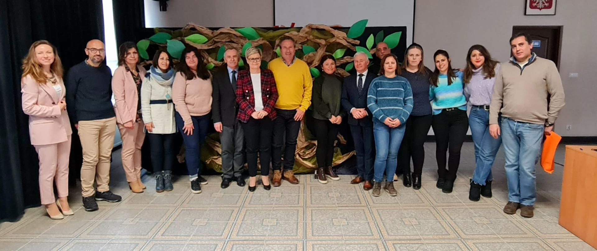 Starosta Kraśnicki Andrzej Rolla spotkał się z nauczycielami z różnych regionów Europy