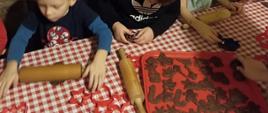 W trakcie zajęć z robienia pierniczków