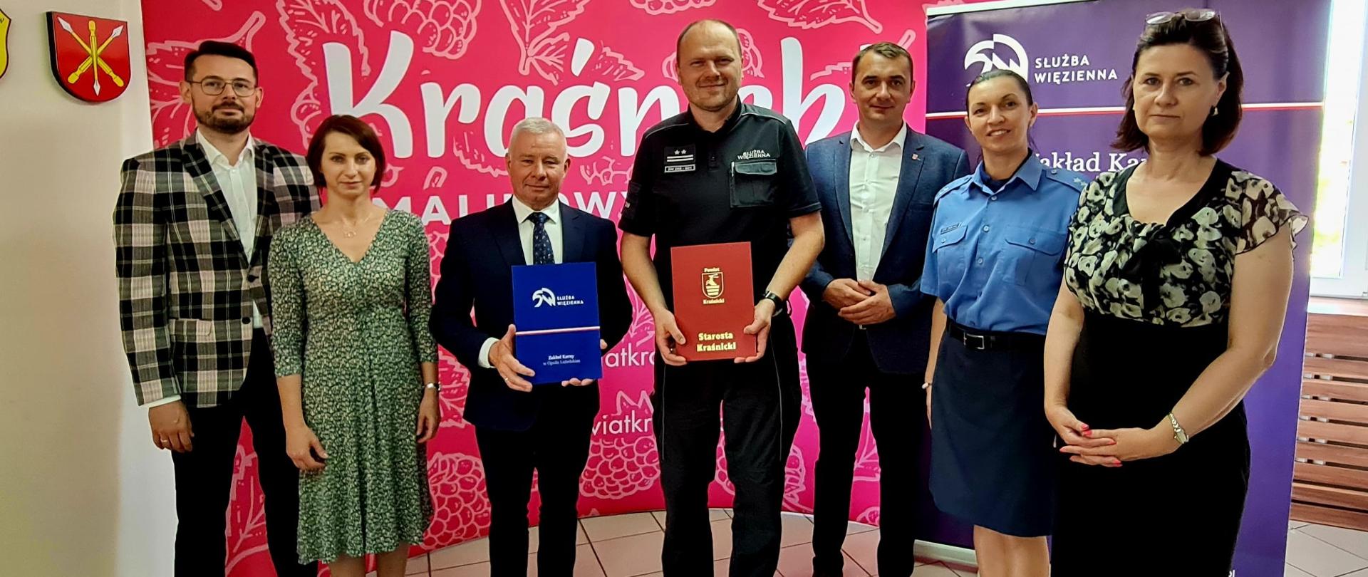 Powiat kraśnicki współpracuje z Zakładem Karnym w Opolu Lubelskim