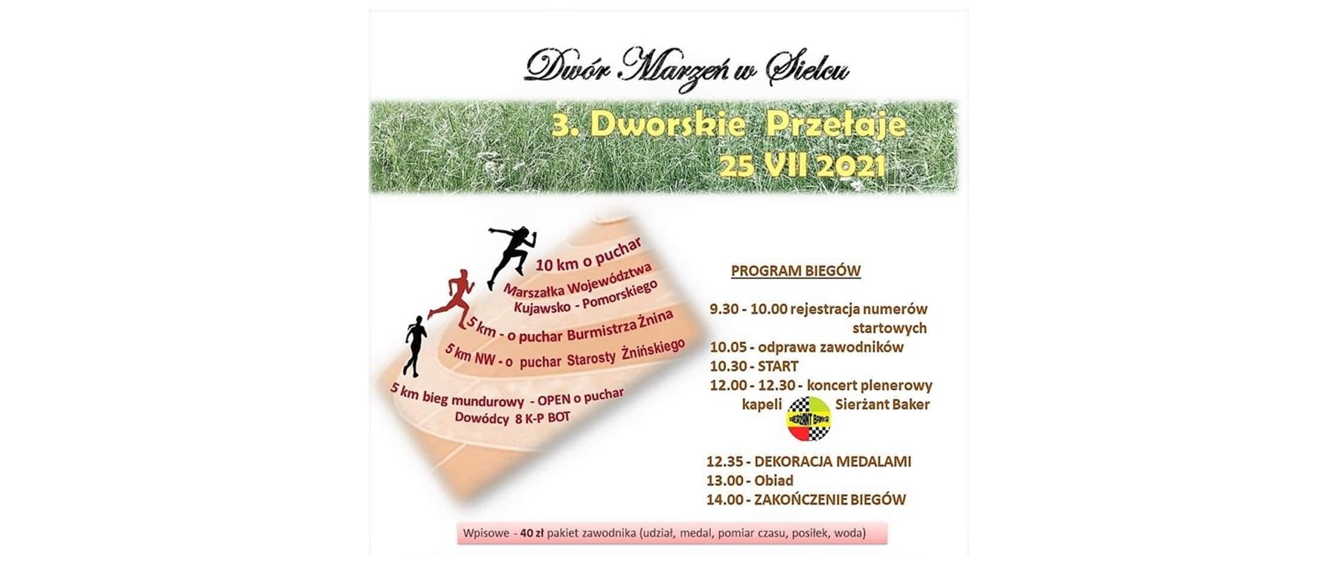 3 Dworskie Przełaje - logotyp