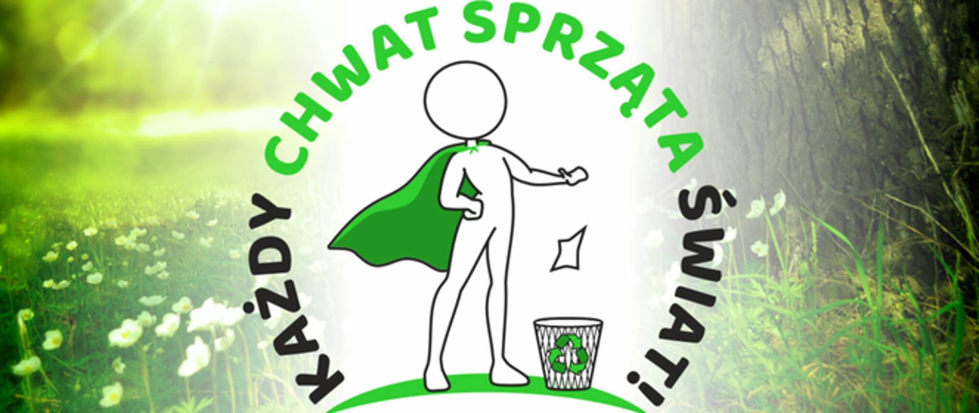 Każdy chwat sprząta świat - plakat