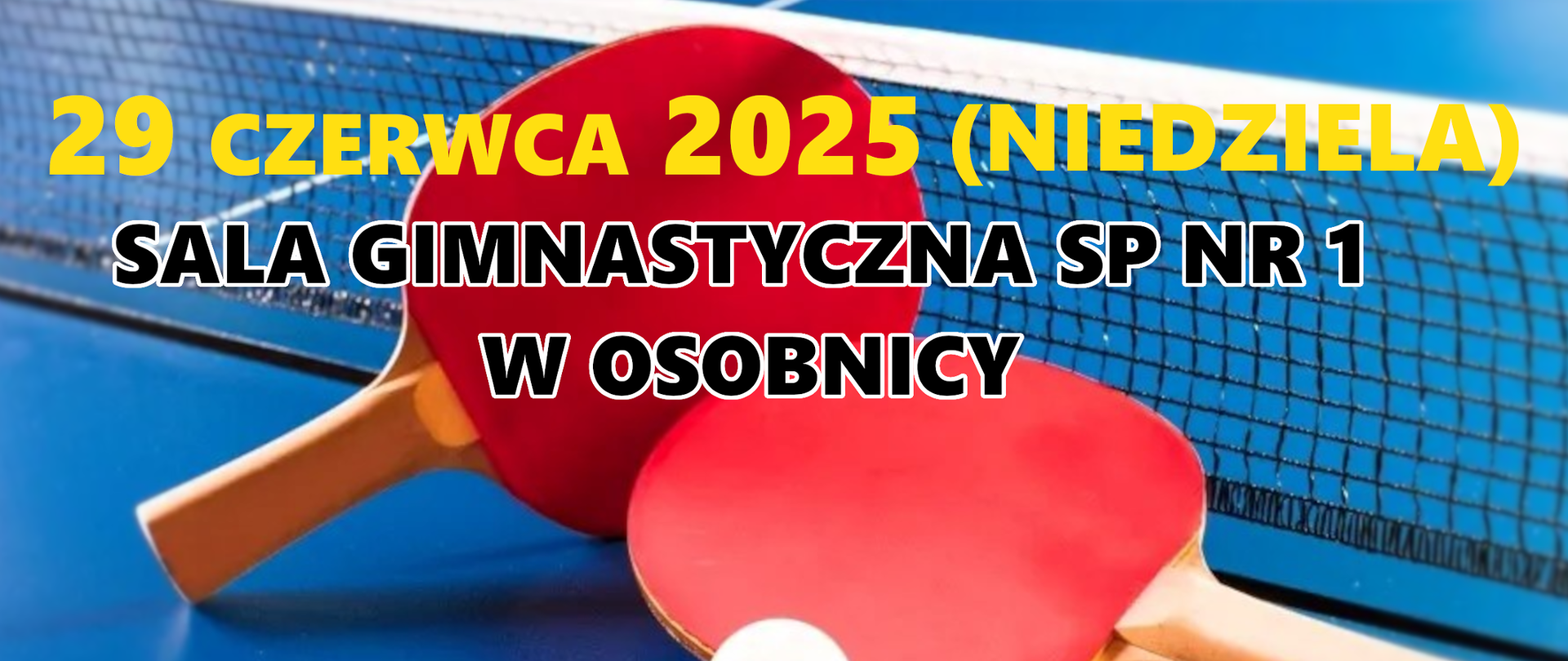 Turniej Tenisa Stołowego o Puchar Wójta Gminy Jasło - Osobnica 2025