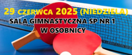 Turniej Tenisa Stołowego o Puchar Wójta Gminy Jasło 2025