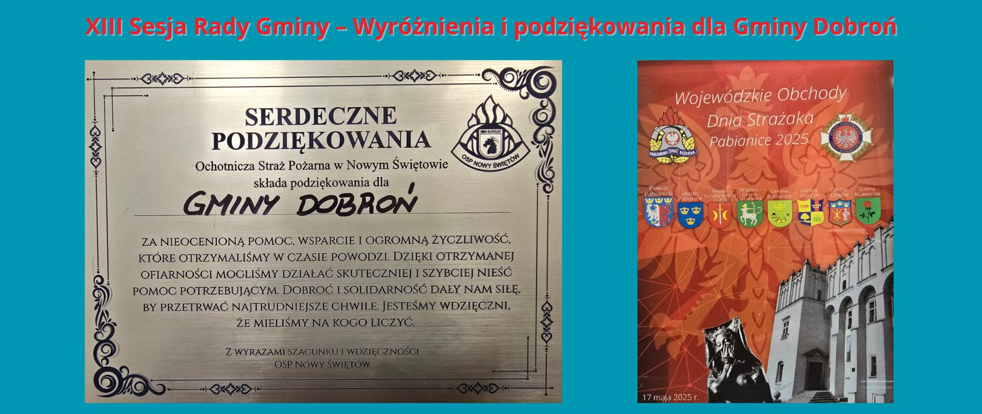 XIII Sesja Rady Gminy