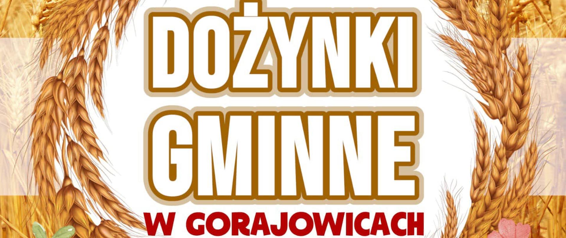 Dożynki gminne w Gorajowicach 