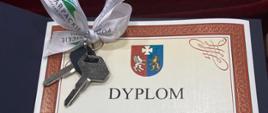Dyplom dla wsi Dębno za zajęcie I miejsca w konkursie "Piękna Wieś Podkarpacka 2021"