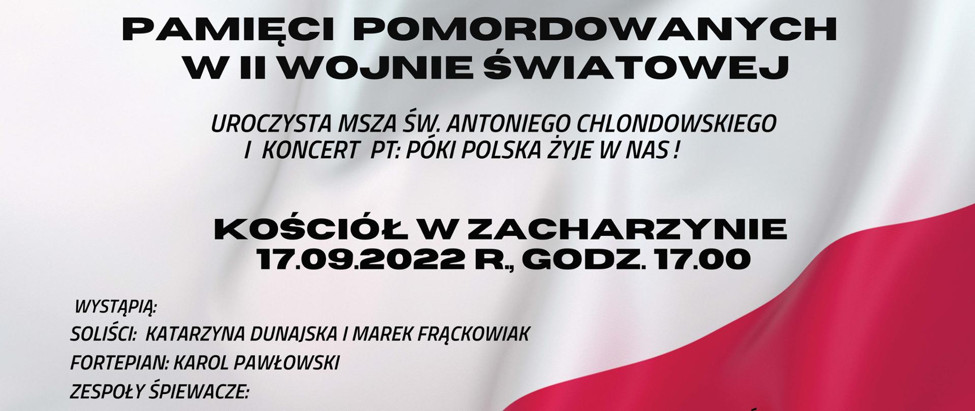 Uroczysta msza św. kościół w Zacharzynie