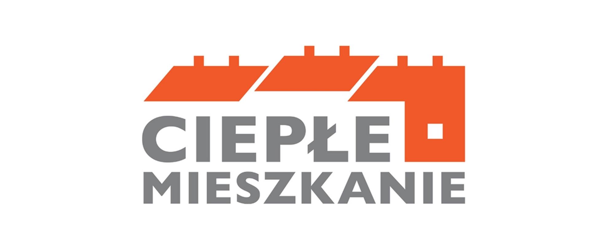 logotyp z napisem CIEPŁE MIESZKANIE