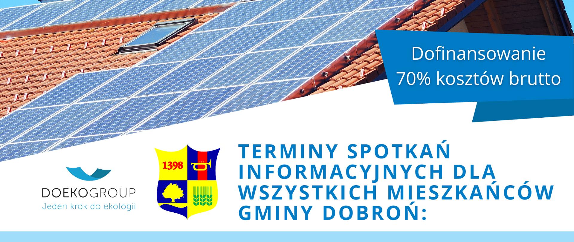Spotkania informacyjne - instalacje fotowoltaiczne i magazyny energii