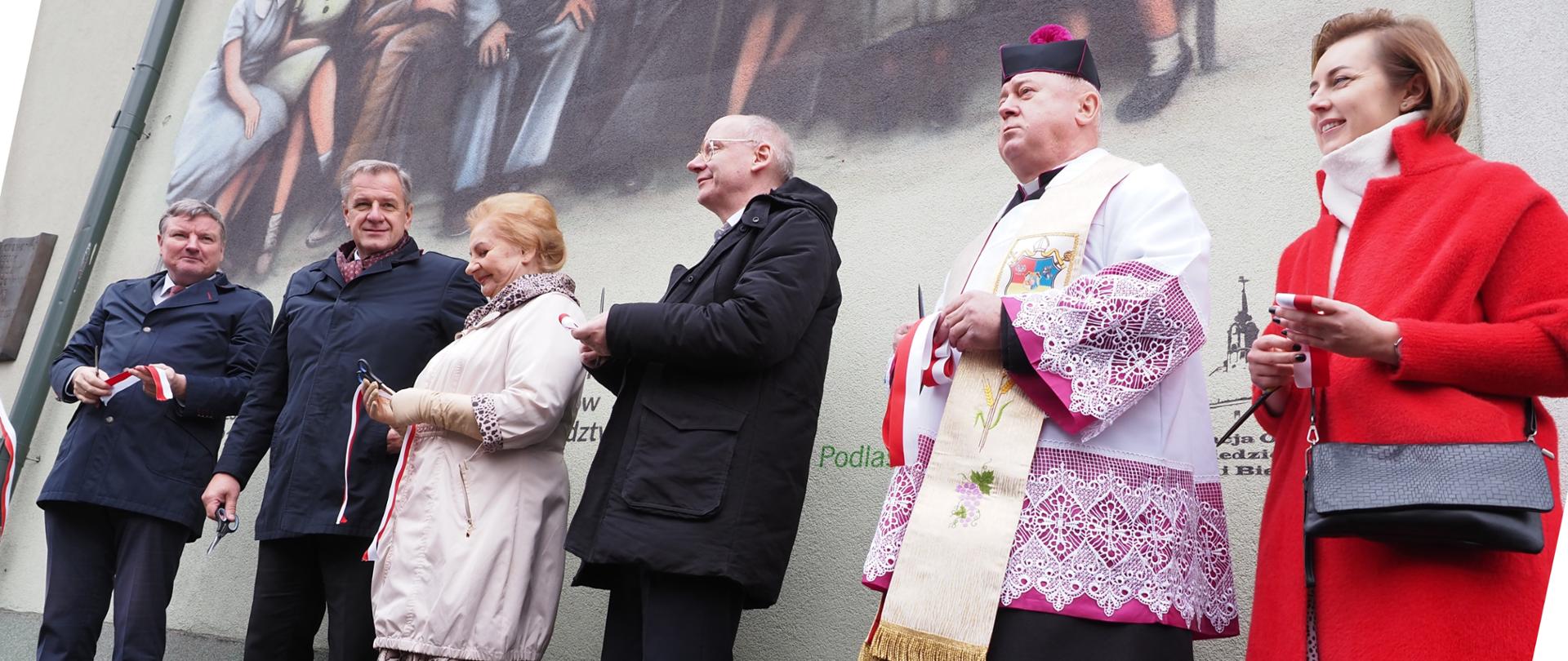 Święto I Liceum Ogólnokształcącego im. Tadeusza Kościuszki - odsłonięcie muralu