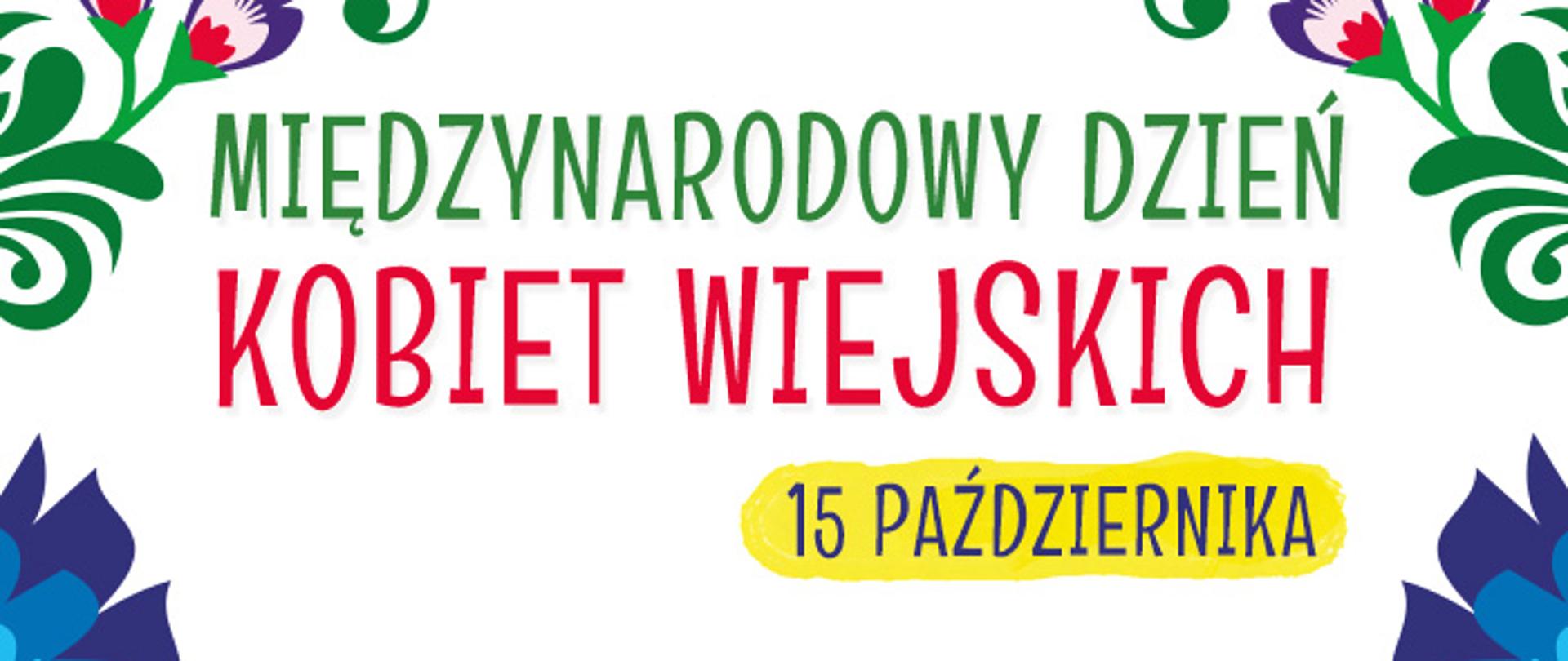 Międzynarodowy Dzień Kobiet Wiejskich