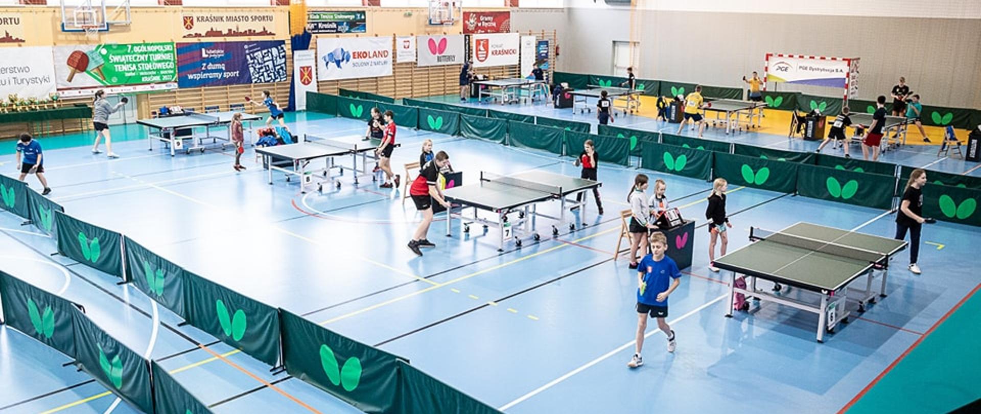  7. Ogólnopolski Świąteczny Turniej w Tenisa Stołowego