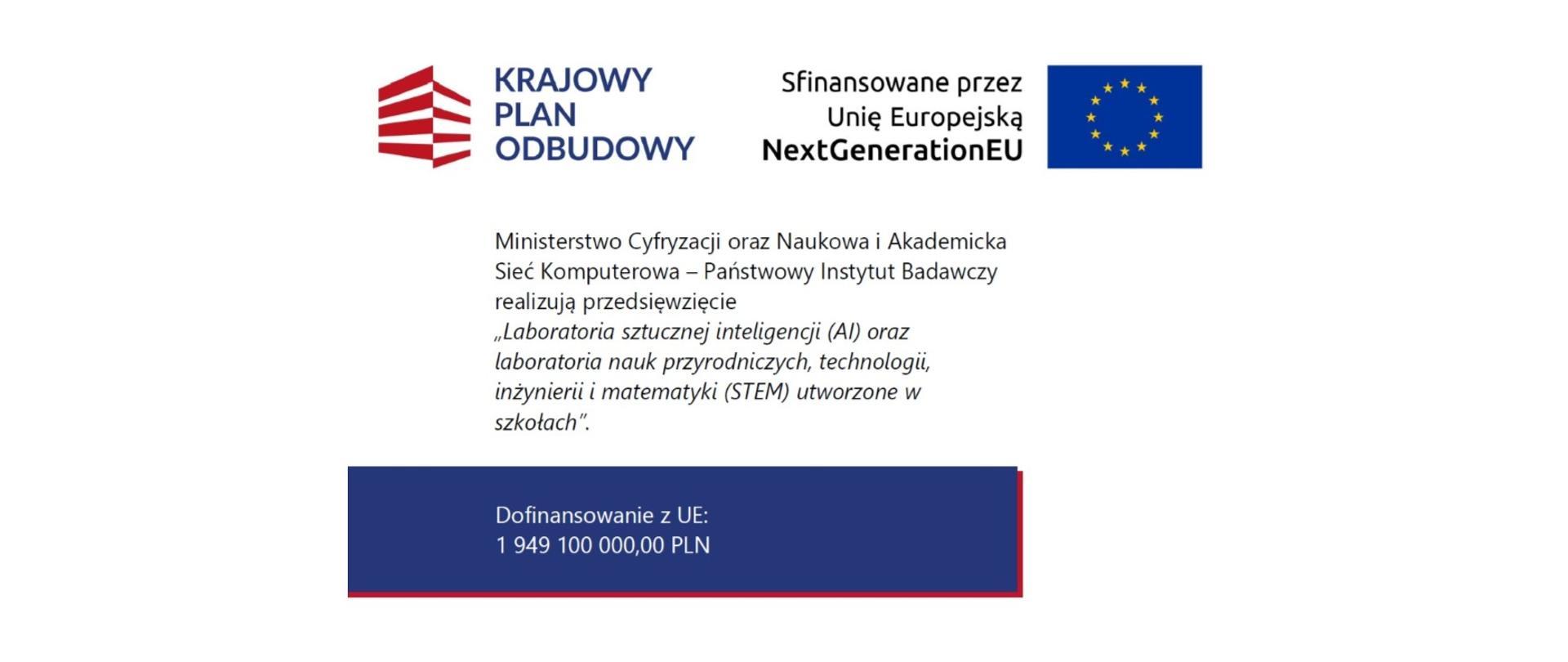 Laboratoria sztucznej inteligencji (AI) - plakat informacyjny
