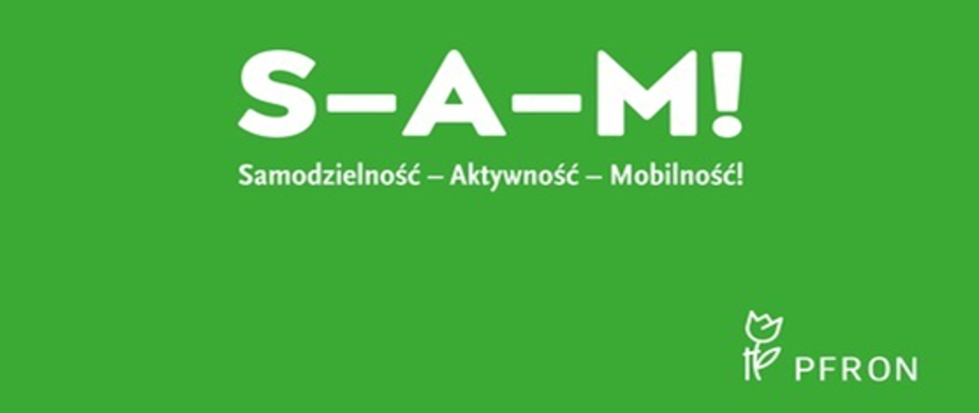 Grafika programu Samodzielność- Aktywność - Mobilność 