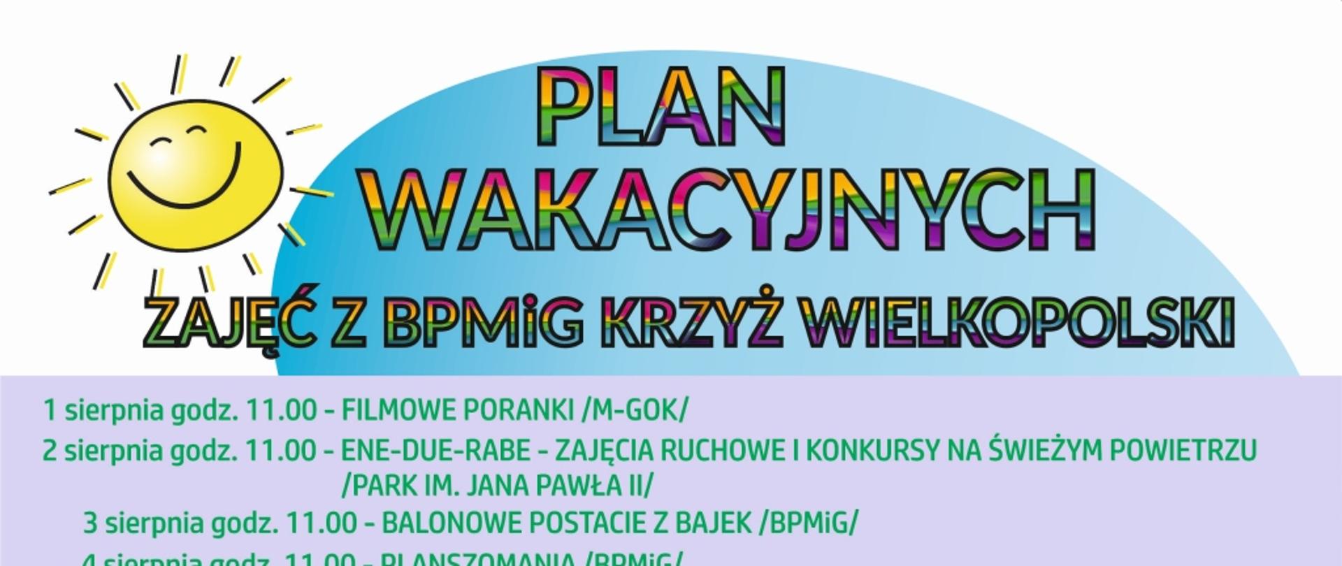 Wakacje 2022 sierpień