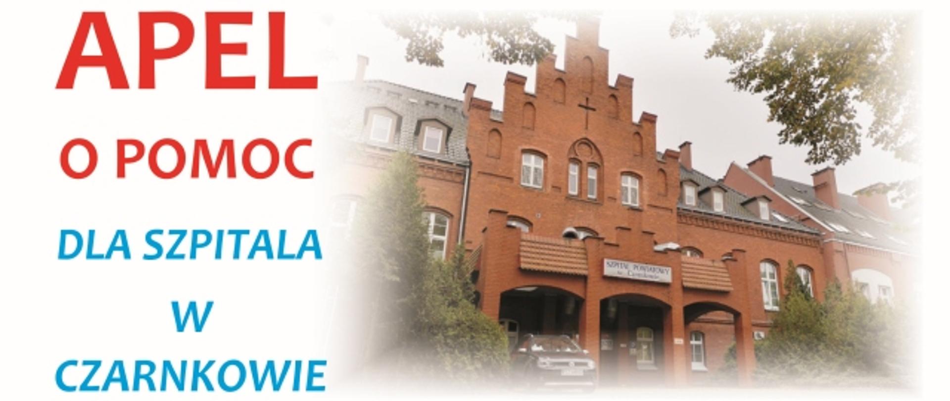 Apel o pomoc dla szpitala w Czarnkowie