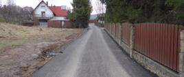 Przebudowa drogi gminnej na roli Winiarskówka w miejscowości Rokiciny Podhalańskie.