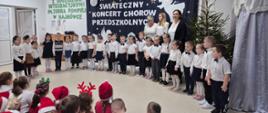 Występ dzieci - poszczególnych grup