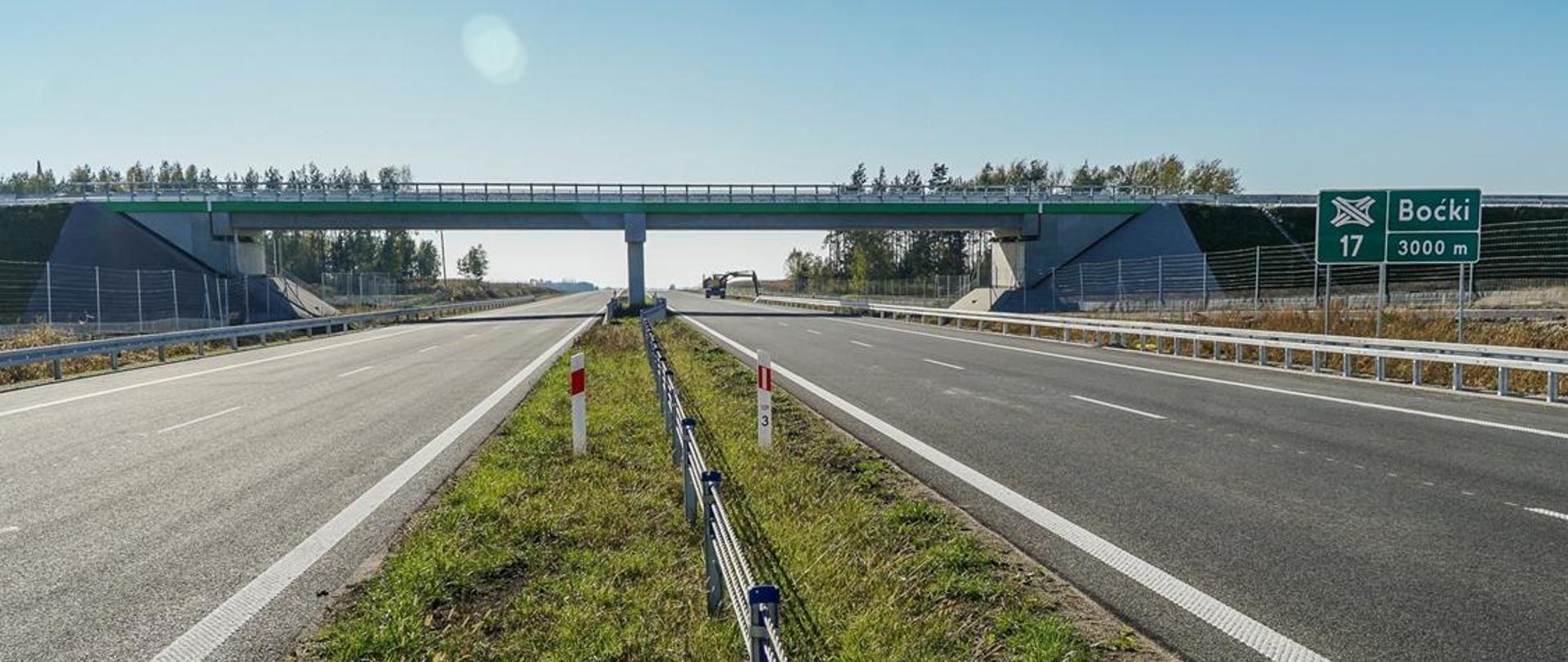 Oddany do użytku odcinek drogi ekspresowej S19 z Bielska Podlaskiego do Bociek (fot. GDDKiA)