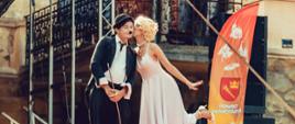 „Lekcji pantomimy” Marilyn Monroe i Charlie Chaplin 