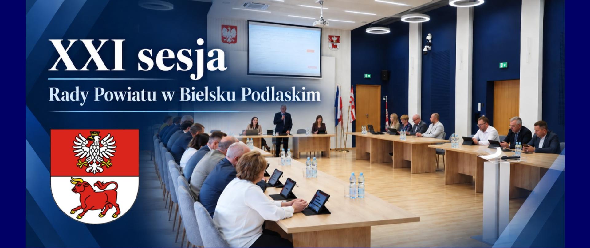 Zaproszenie na XXI sesję Rady Powiatu w Bielsku Podlaskim
