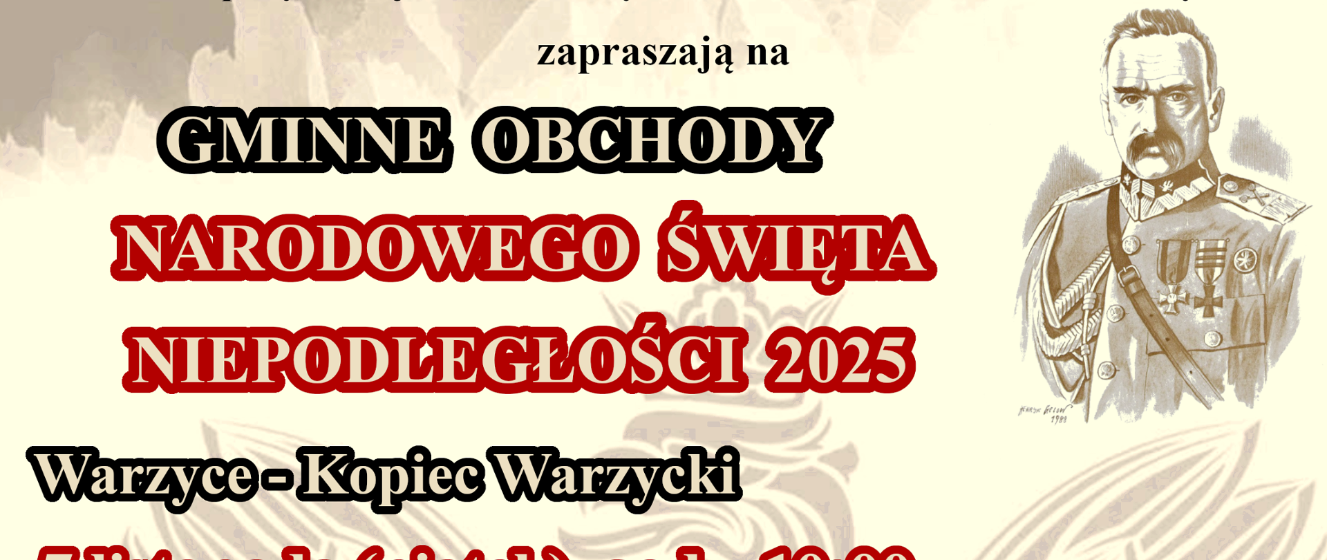 Gminne Obchody Narodowego Święta Niepodległości 2025