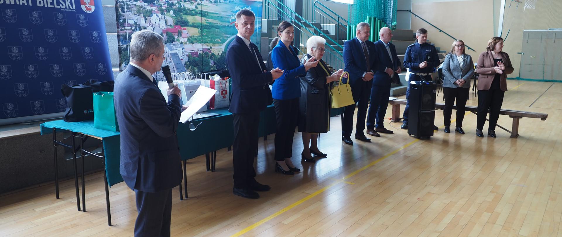 Turniej Bezpieczeństwa w Ruchu Drogowym - organizatorem i sponsorem był m.in. starosta bielski Sławomir Jerzy Snarski