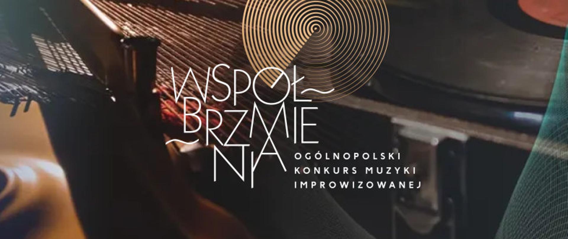 Baner - kolaż fotografii z instrumentami muzycznymi