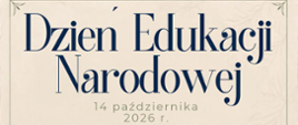 Życzenia z okazji Dnia Edukacji Narodowej
