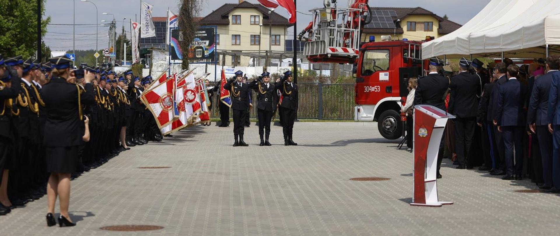Wojewódzkie Obchody Dnia Strażaka w Białymstoku (Fot. M. Ciasnowska, www.poranny.pl)