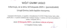 dzień wolny 10.11
