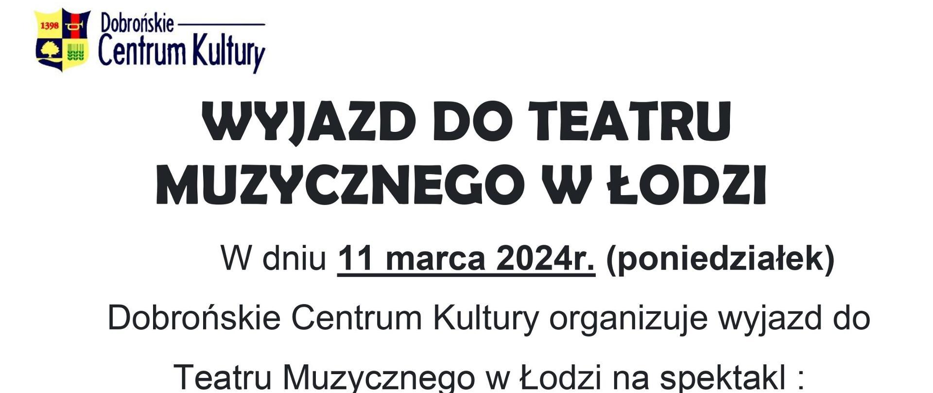 Wyjazd do teatru "Klimakterium ... i już"
