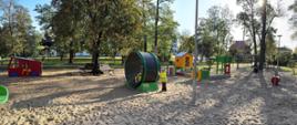 Część I - Modernizacja placu zabaw w Janowcu Wielkopolskim poprzez dostawę i montaż nowych elementów